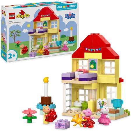 Конструктор LEGO DUPLO Свинка Пеппа: день рождения блочный