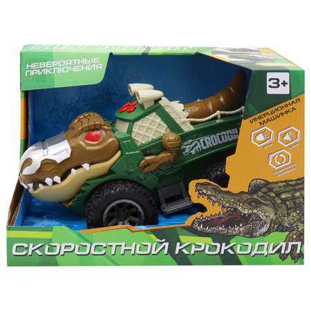 Автомобиль Funky Toys Крокодил зеленый