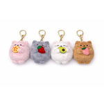 Брелок Мастер Котик с фруктом в ассортименте