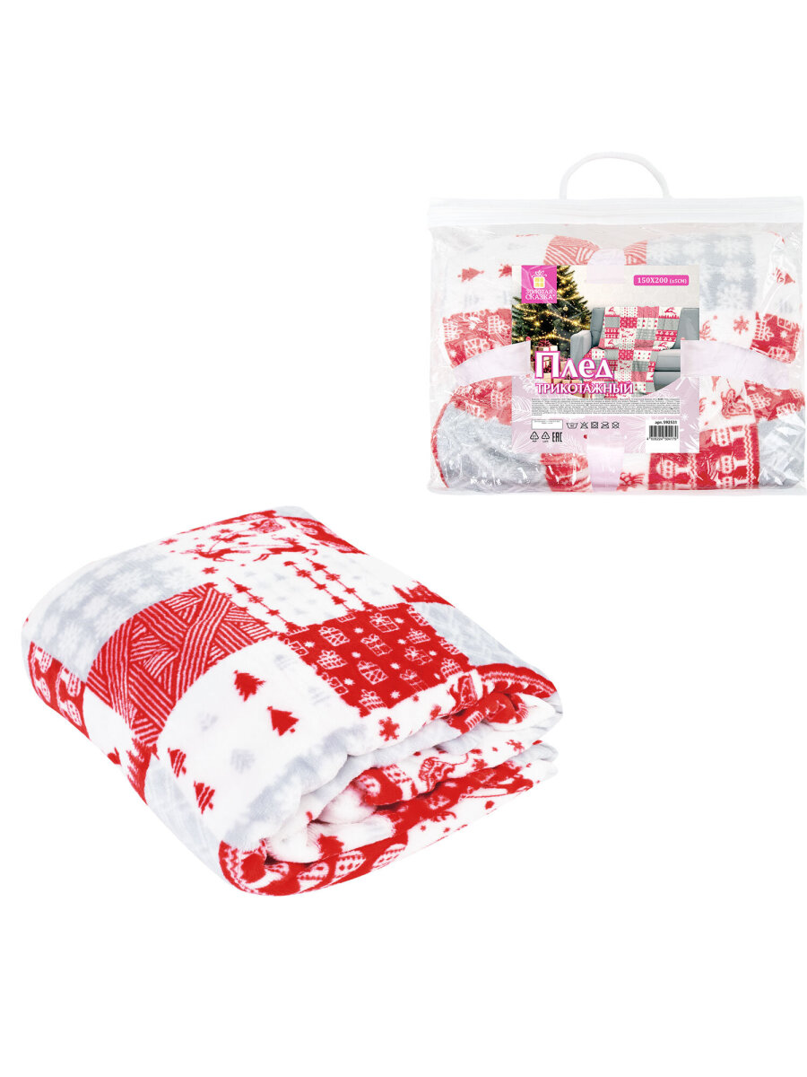 Плед Золотая сказка Лоскутки - фото 6