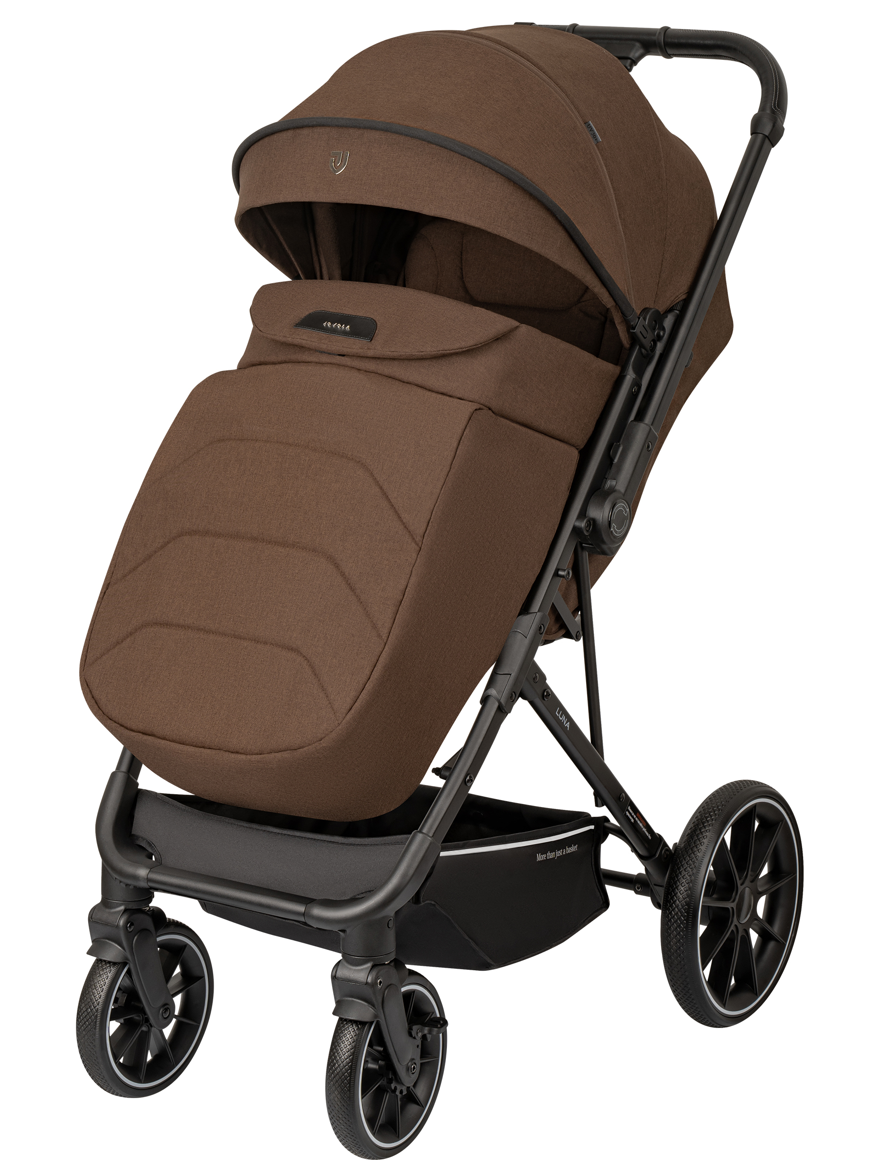 Коляска прогулочная JOVOLA Luna коричневый - фото 2
