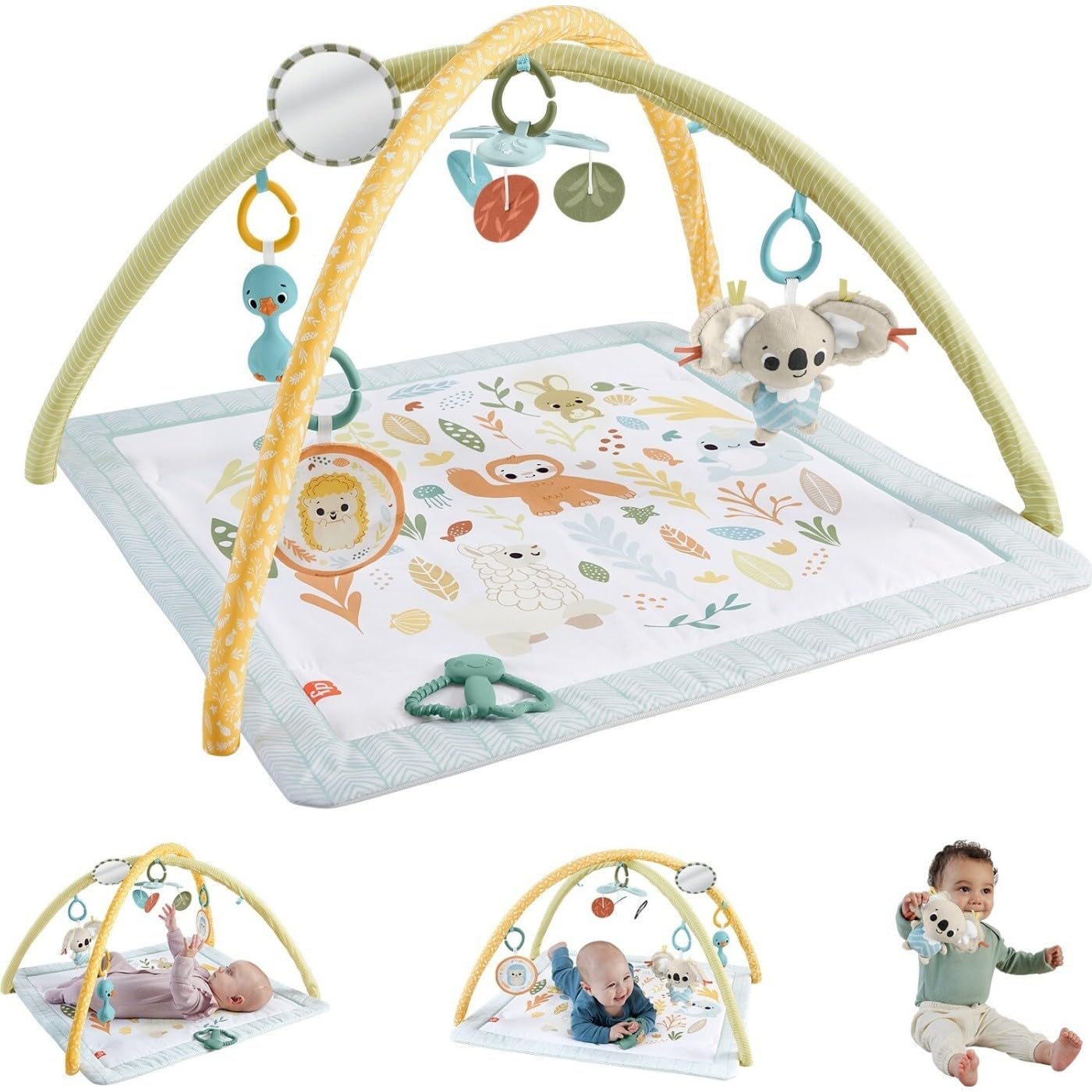 Коврик Fisher Price с дугами Первые прикосновения ребенка - фото 5
