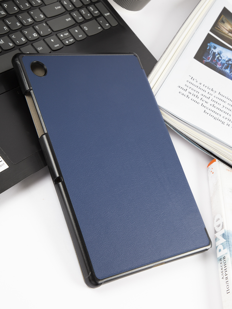 Чехол - книжка RedLine для Samsung Galaxy Tab A8 10.5 2021 синий - фото 4