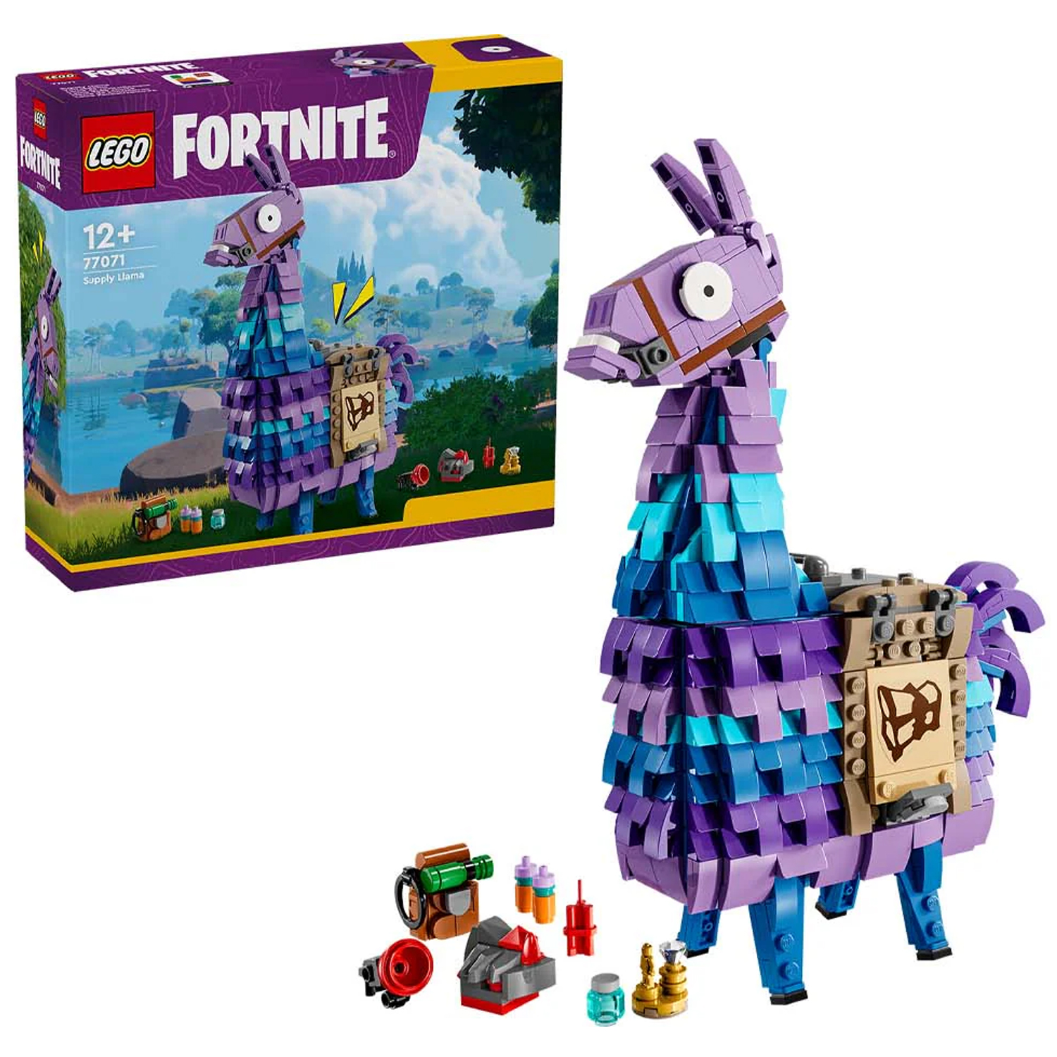 Конструктор LEGO Fortnite Лама с добычей 691 дет. - фото 1