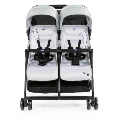 Коляска прогулочная Chicco Ohlala Twin Silver Cat