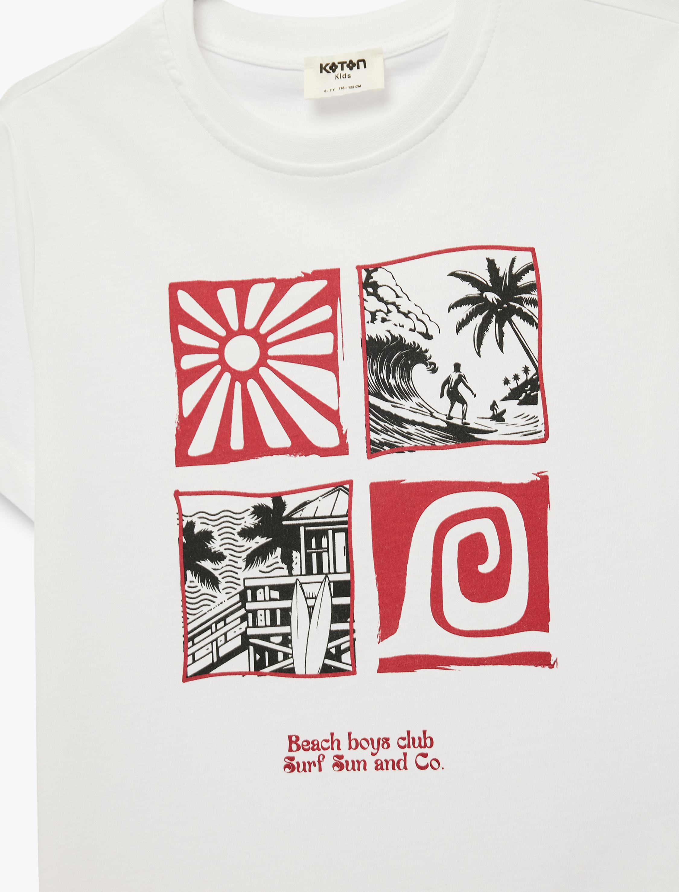 Футболка KOTON 6SKB10129TK000 - фото 3