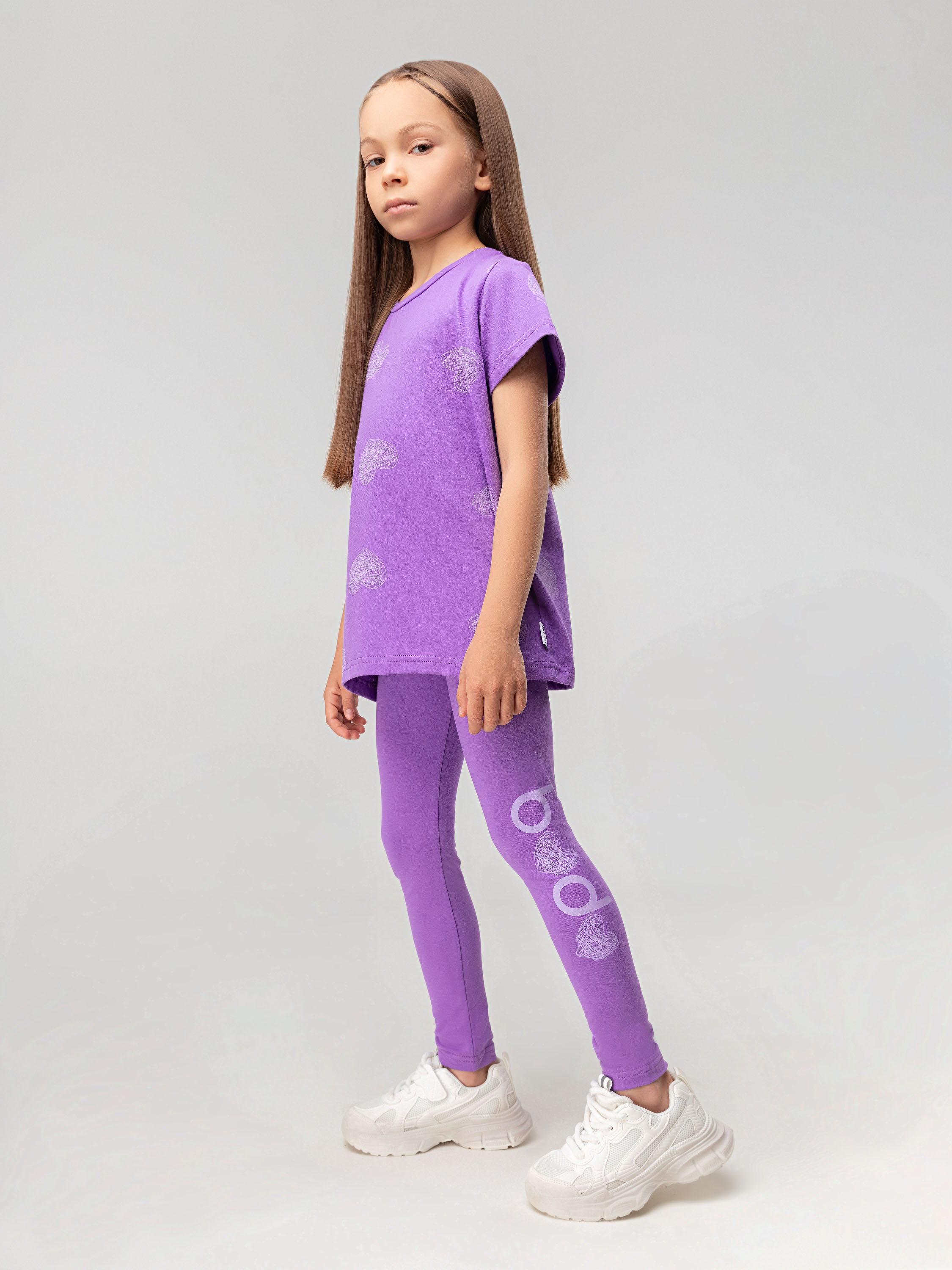 Лосины Bodo 15-166MU_фиолетовый - фото 1