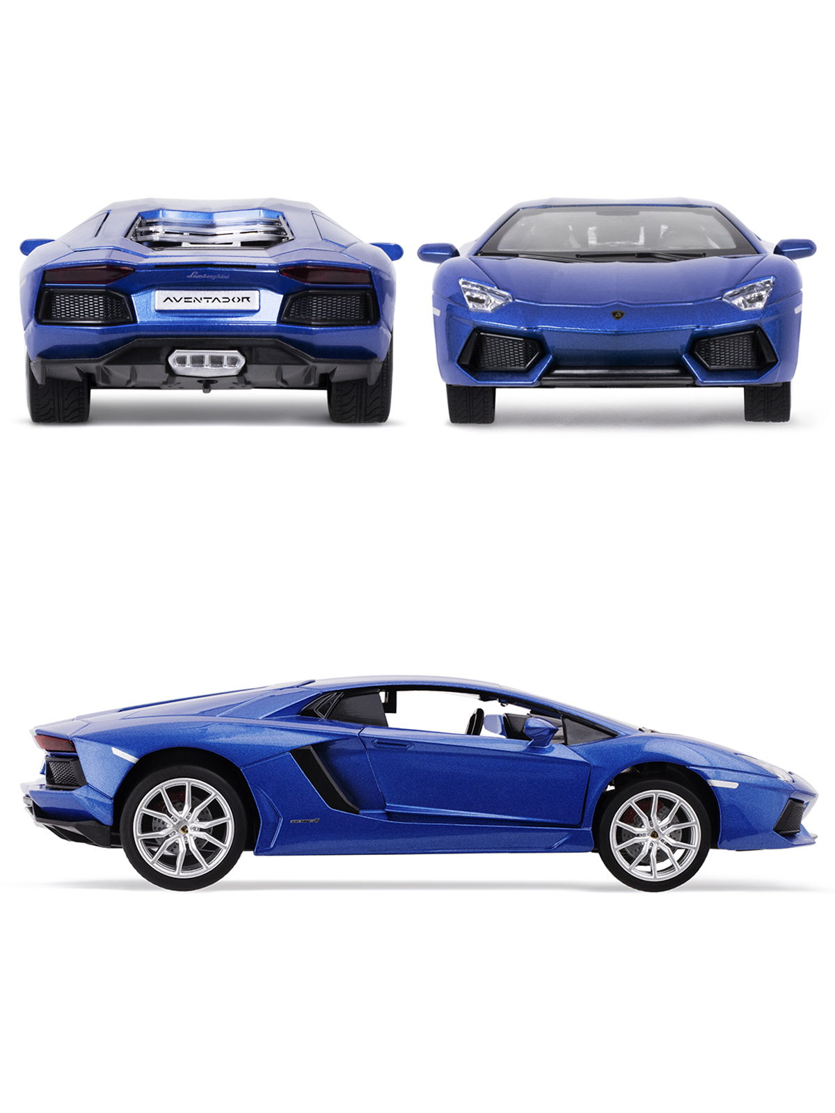 Автомобиль АВТОпанорама Lamborghini Aventador Coupe 1:24 JB1251385 - фото 6