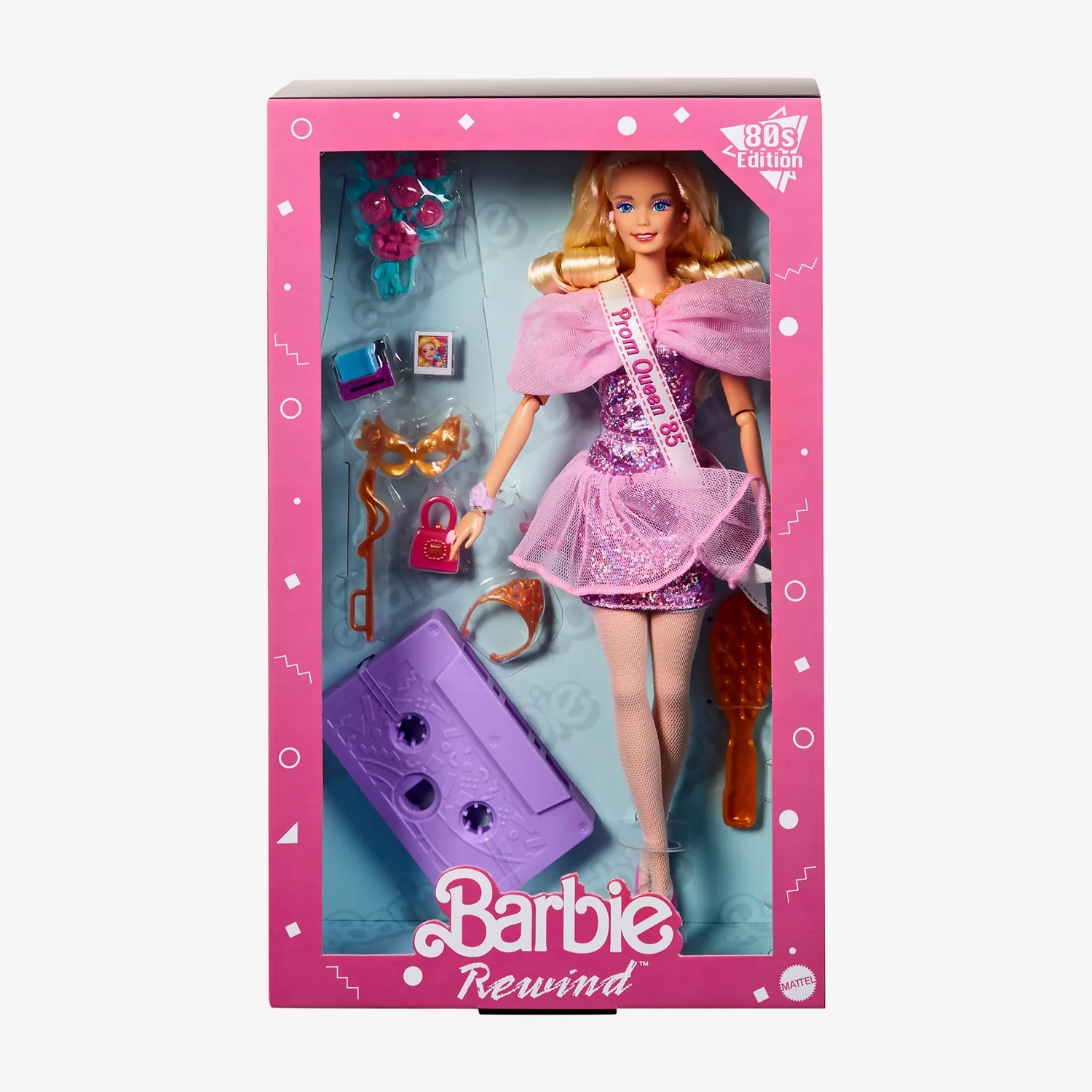 Кукла модельная Barbie Выпускной вечер в стиле 80-х HJX20 - фото 9