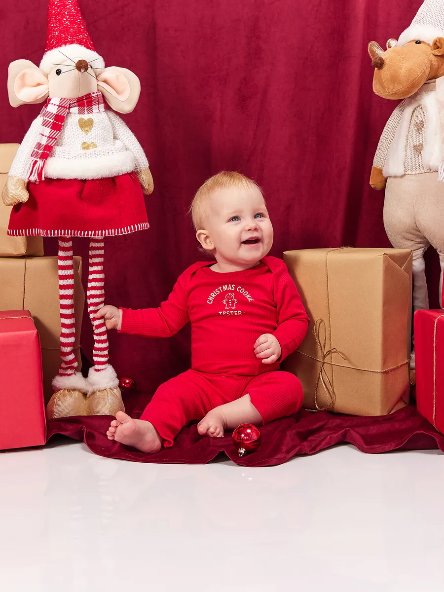 Боди 2 шт Mark Formelle (Марк Формэль) 13018-2/огненный красный +печеньки на сл.масле - фото 17