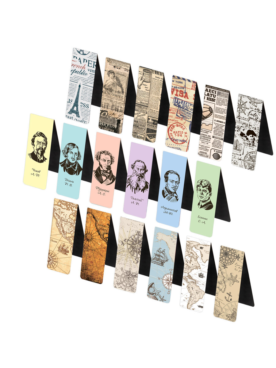 Магнитная закладка Brauberg - фото 11