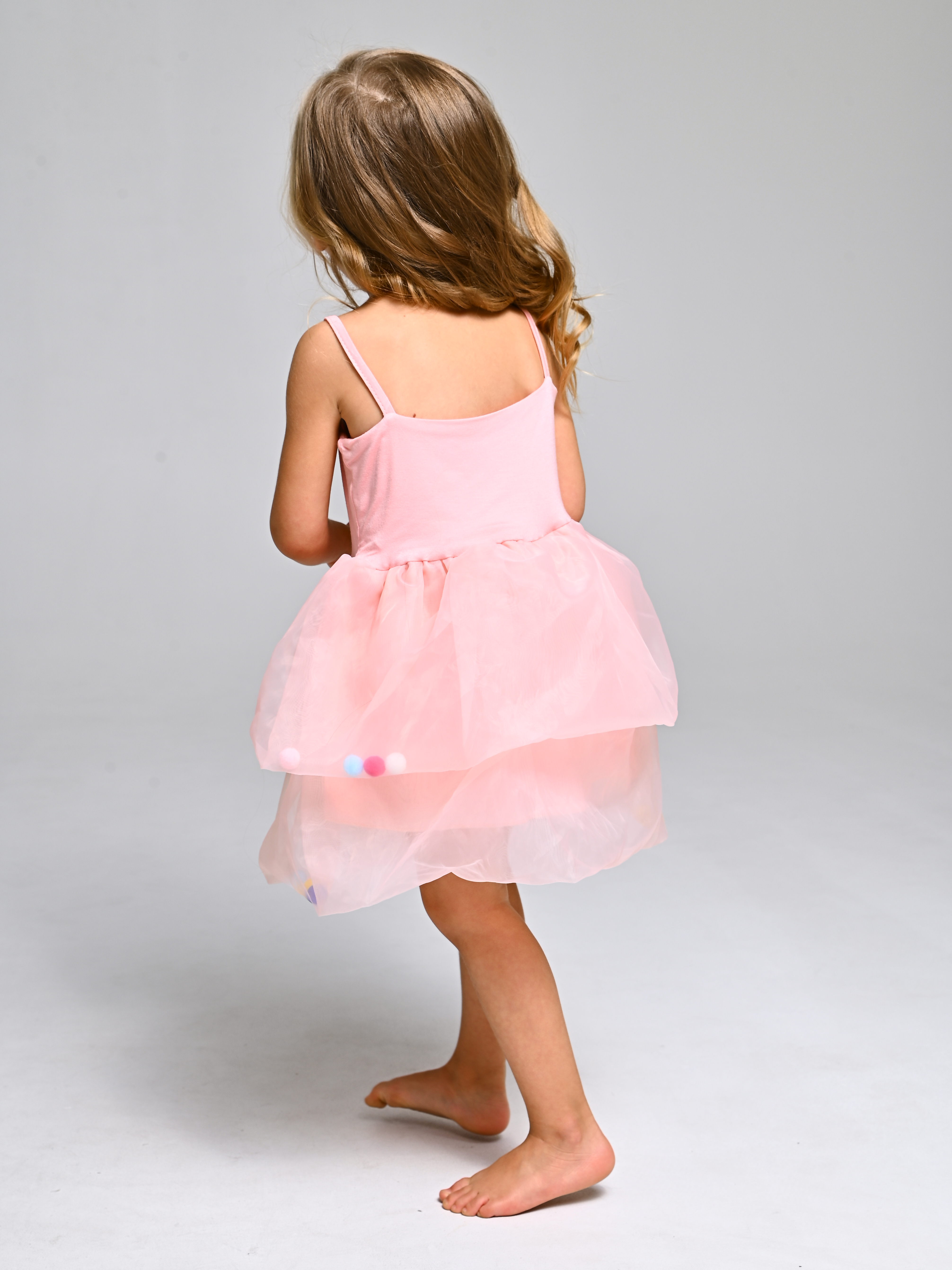 Платье Artcher Платье008Шарики_розовое - фото 8