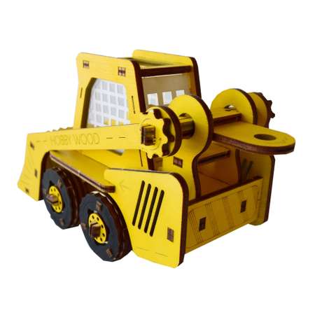 Конструктор HobbyWood Мини-погрузчик деревянный