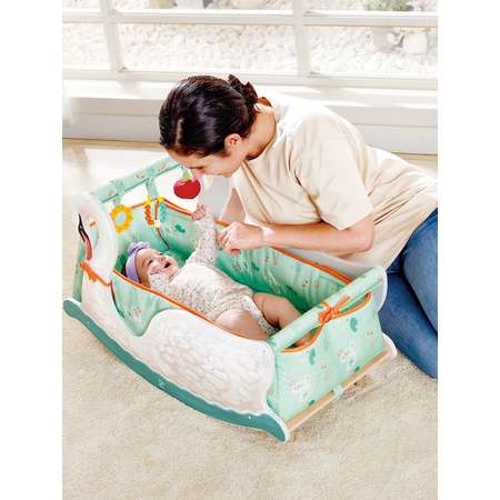 Качалка Hape лошадка, с ручкой