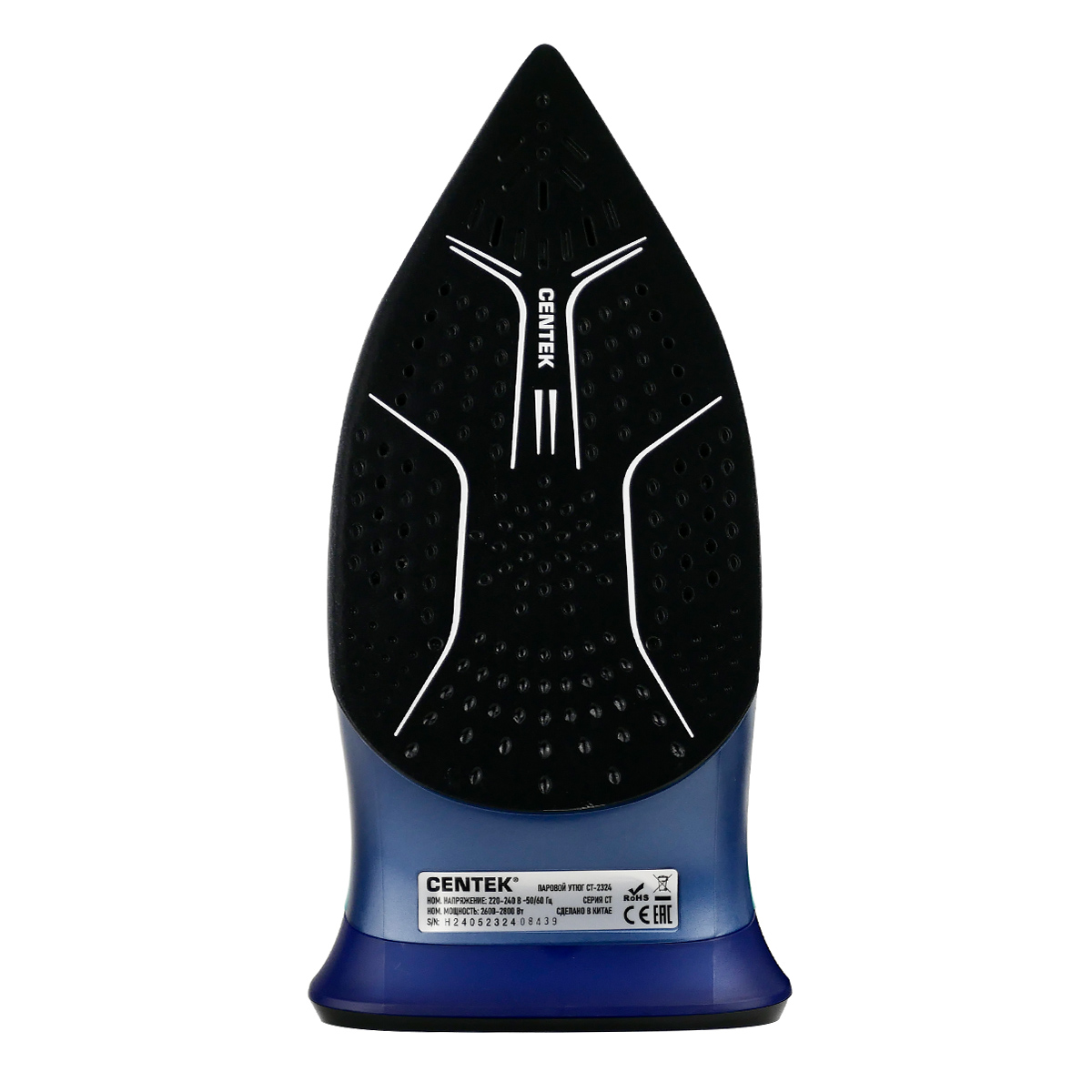 Утюг CENTEK CT-2324 NAVY - фото 6