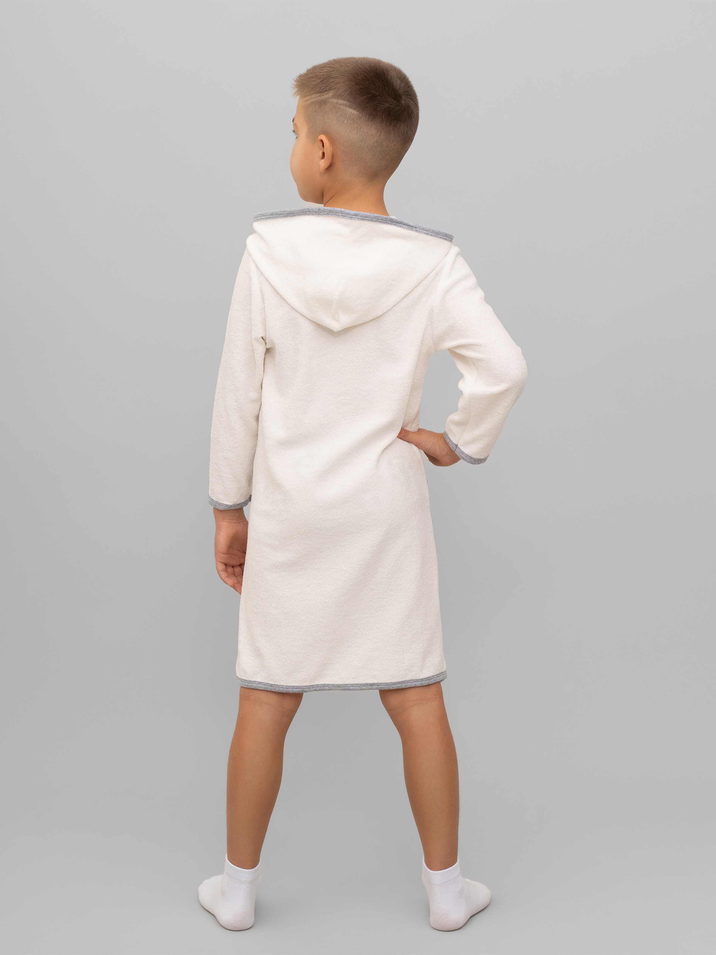 Халат Утенок 906 молочный - фото 14