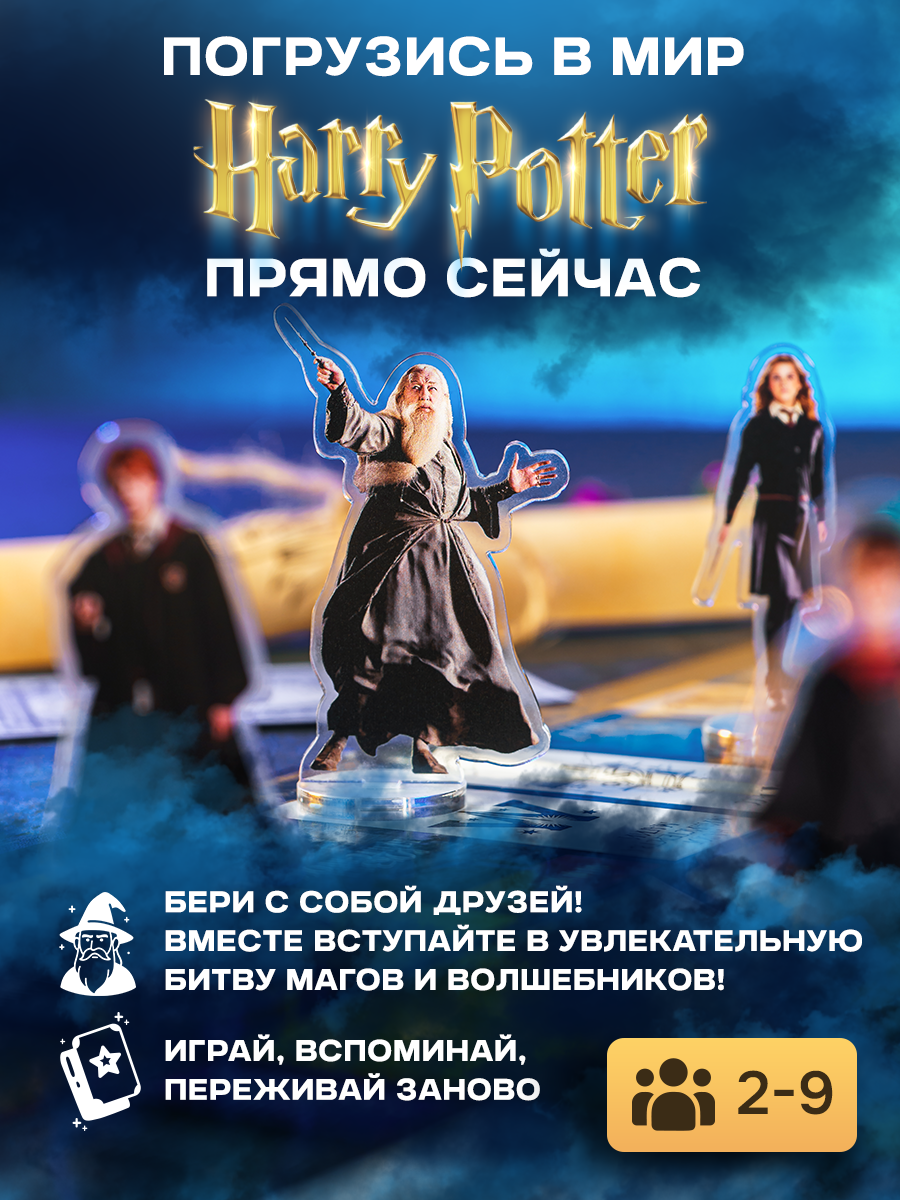 Настольная игра Harry Potter Монополия в деревянном коробе - фото 13