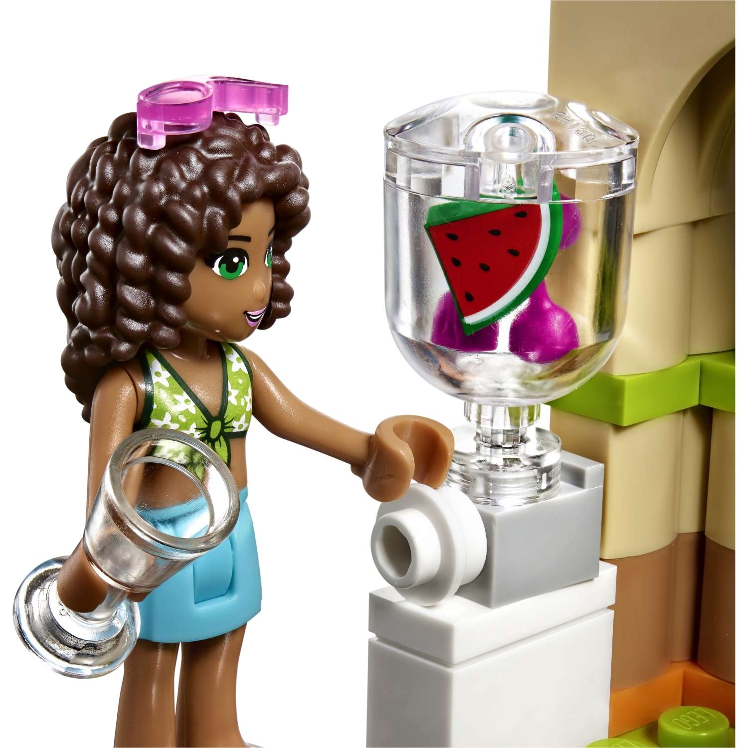 Конструктор LEGO Friends Летний бассейн блочный - фото 12