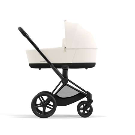Коляска 2в1 Cybex Priam IV Matt Black белый