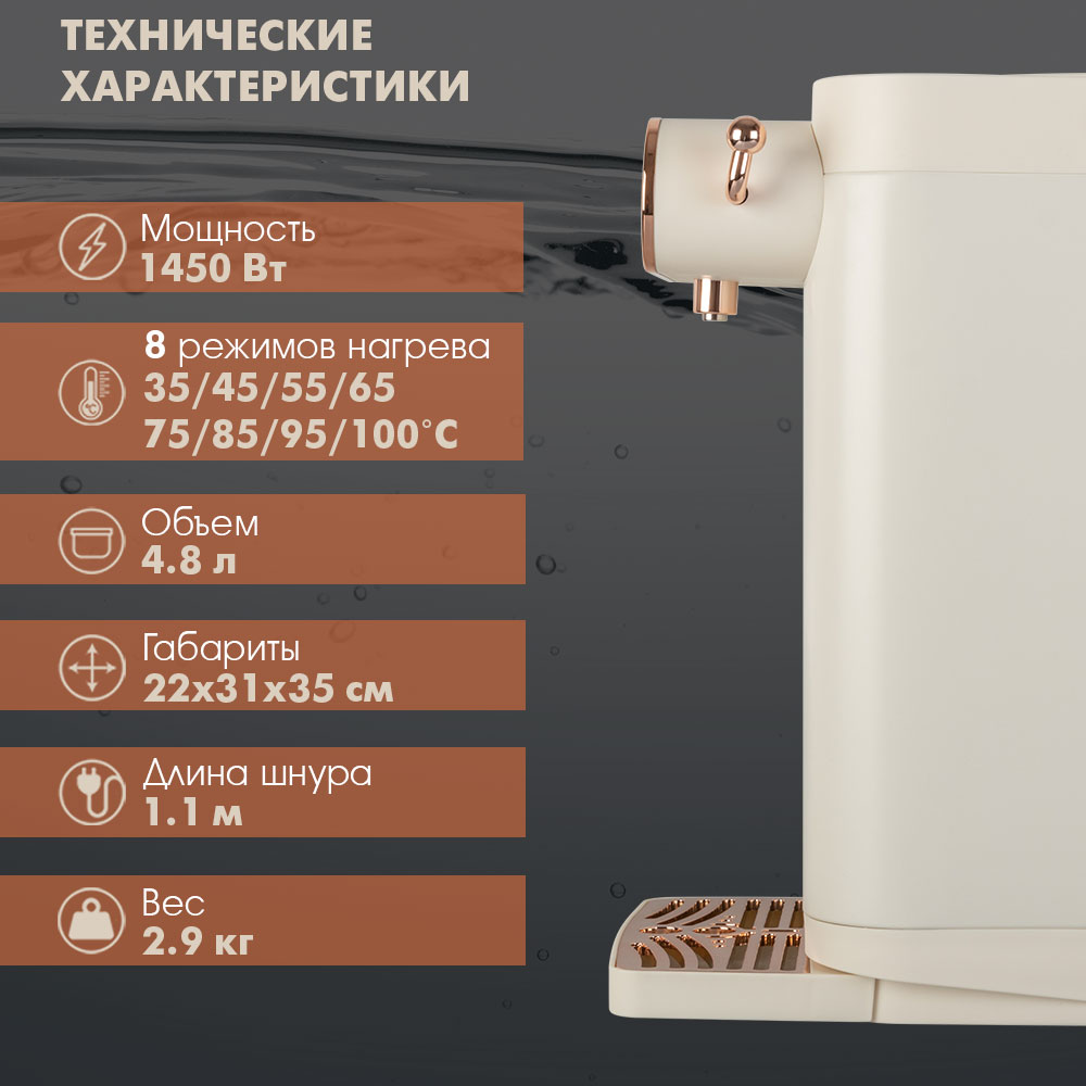 Термопот ENDEVER Altea-2100 - фото 2
