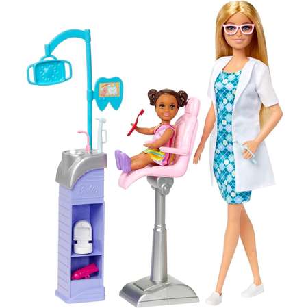 Кукла модельная Barbie Кем быть? Дантист