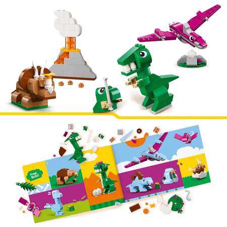 Конструктор LEGO Classic Творческие динозавры блочный