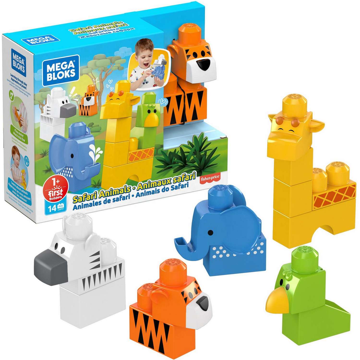 Конструктор Mega Bloks блочный - фото 5
