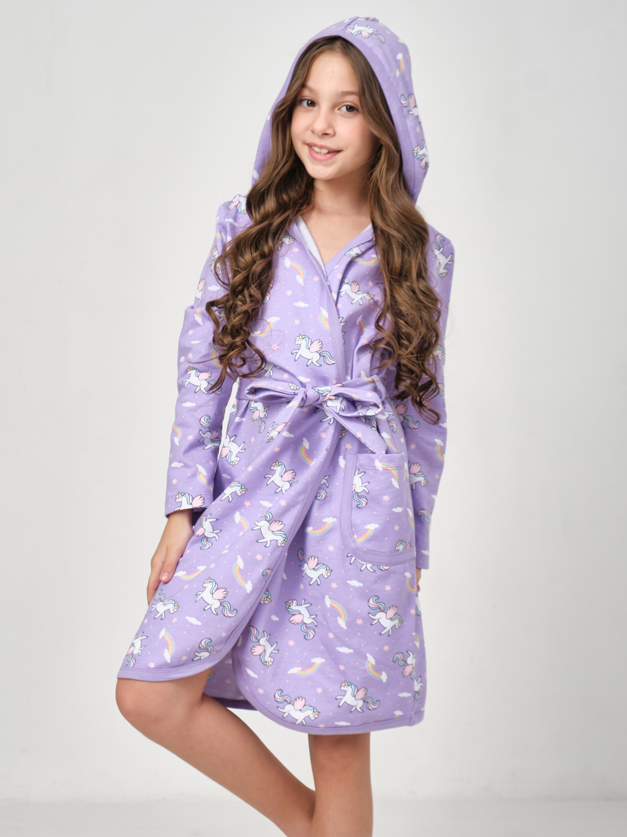 Халат Winkiki WH15160/Сиреневый - фото 6