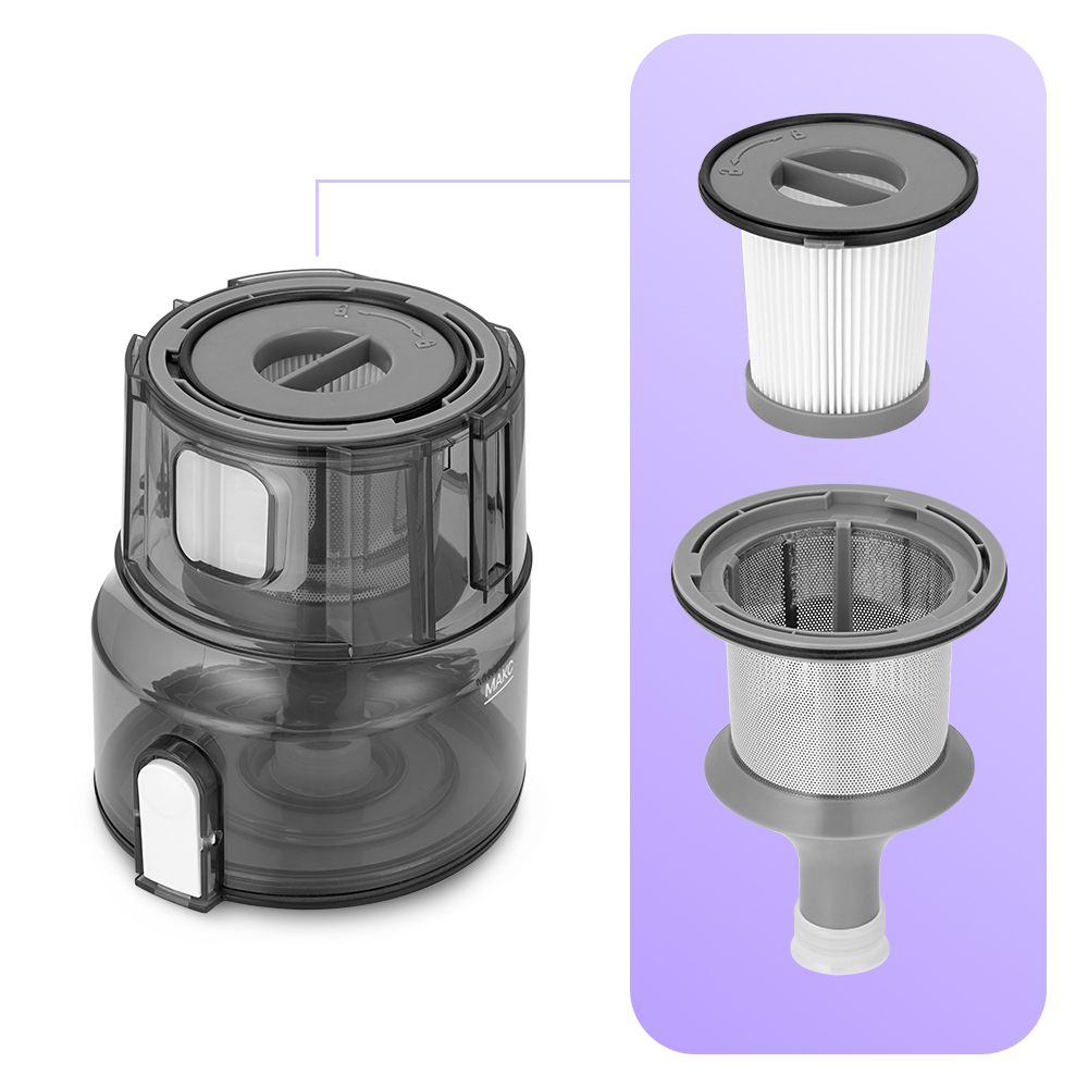 Вертикальный пылесос KITFORT КТ-5304 - фото 4