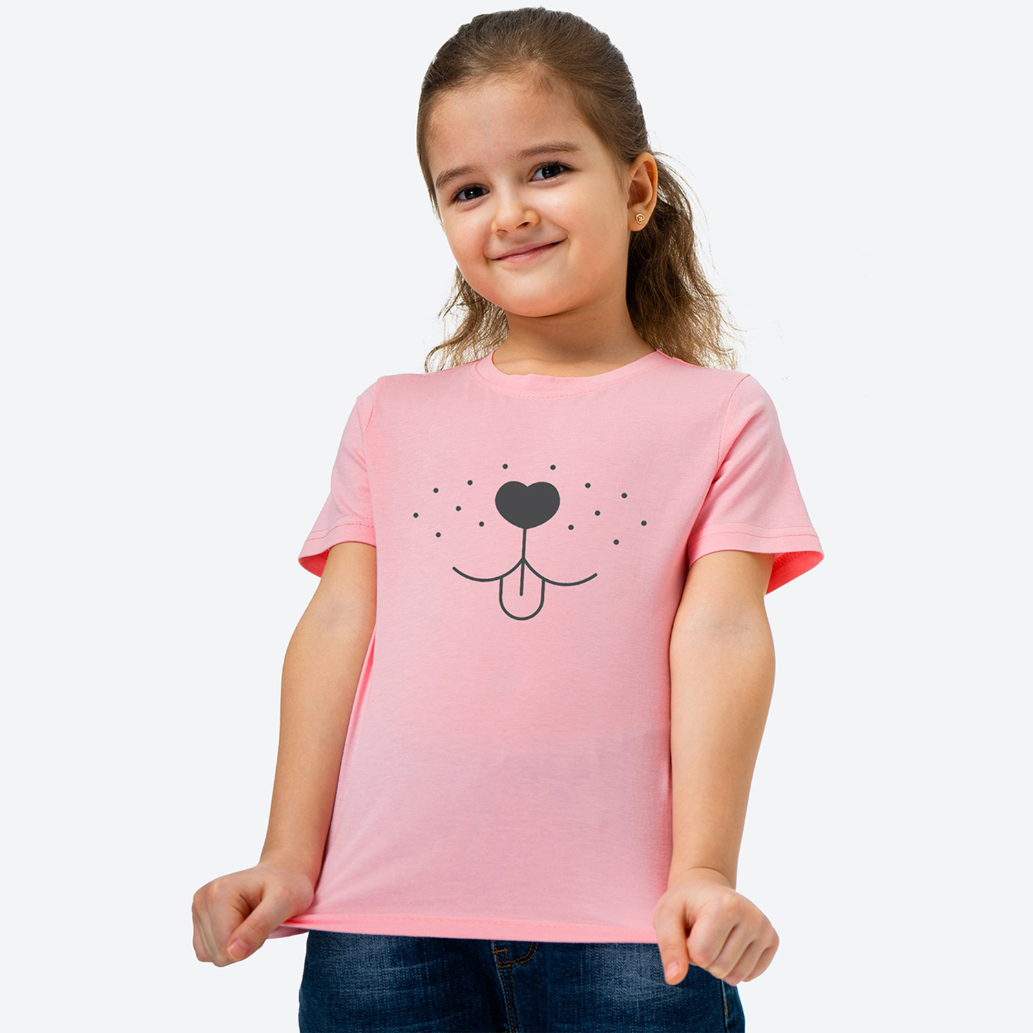 Футболка HappyFox HF66031Dносик.розовый - фото 1