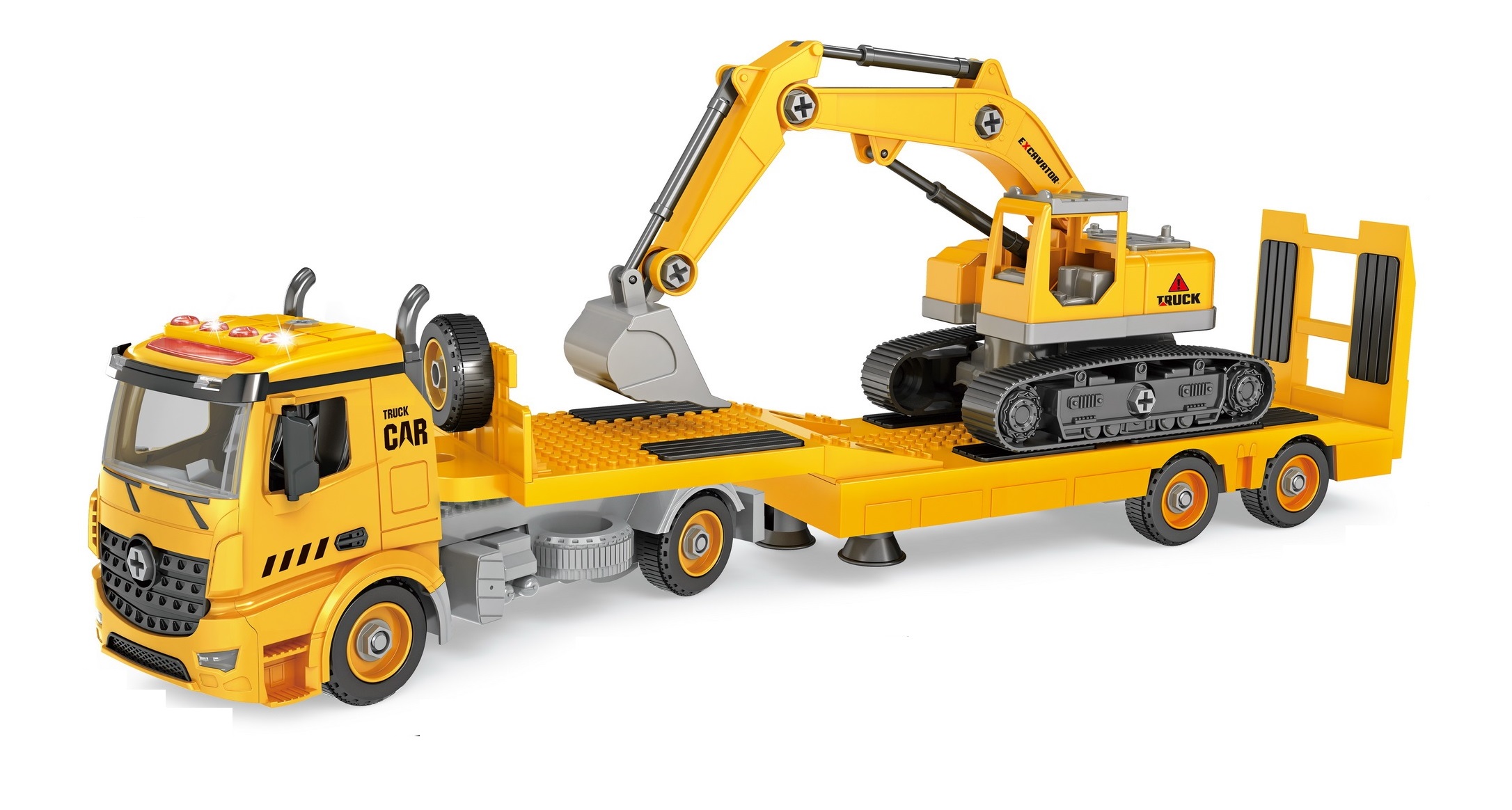 Экскаватор Funky Toys FT61160-МП - фото 1