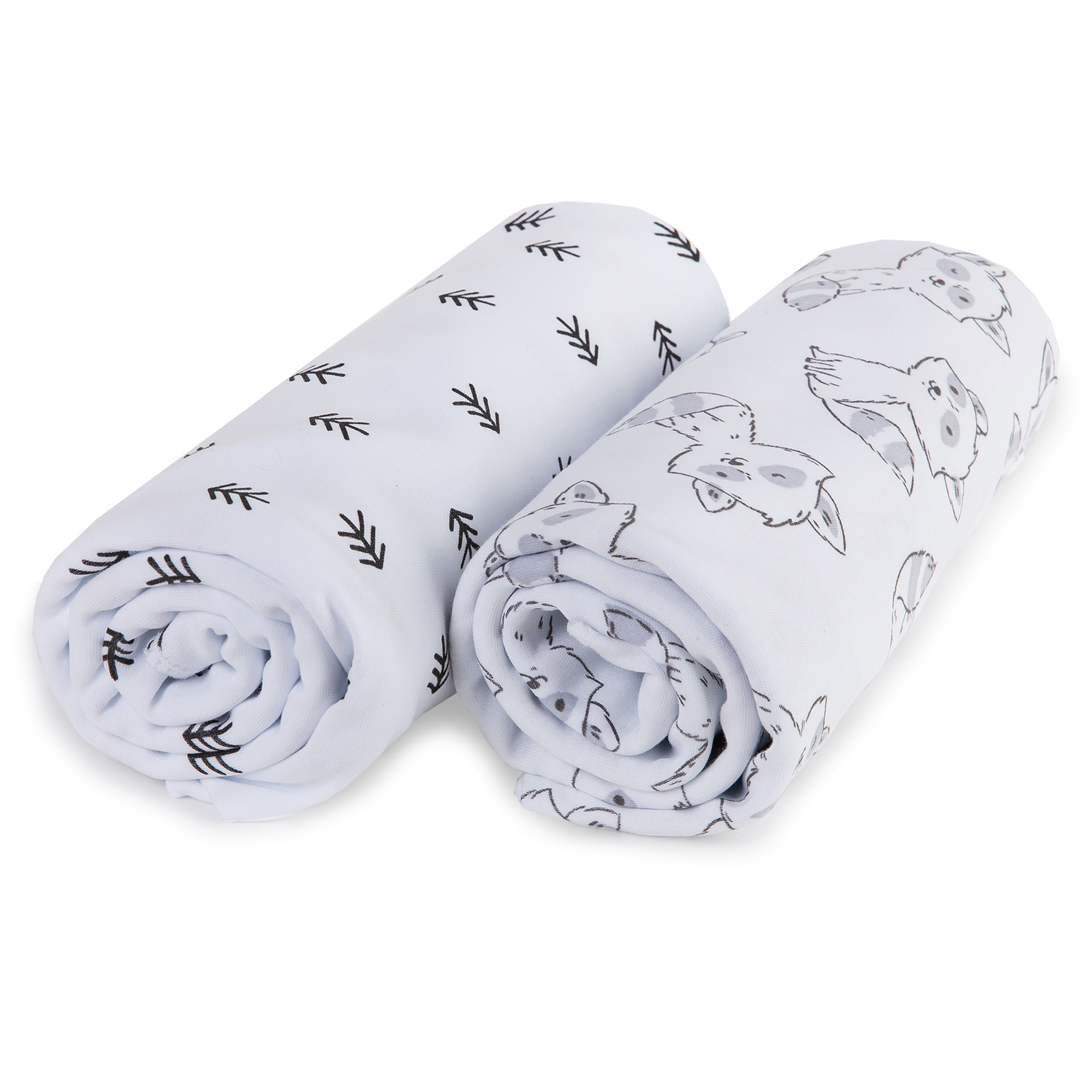 Пелёнка inlovery Восторг трикотаж 85х120 см 2 шт. - фото 1