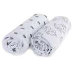 Пелёнка inlovery Восторг трикотаж 85х120 см 2 шт.