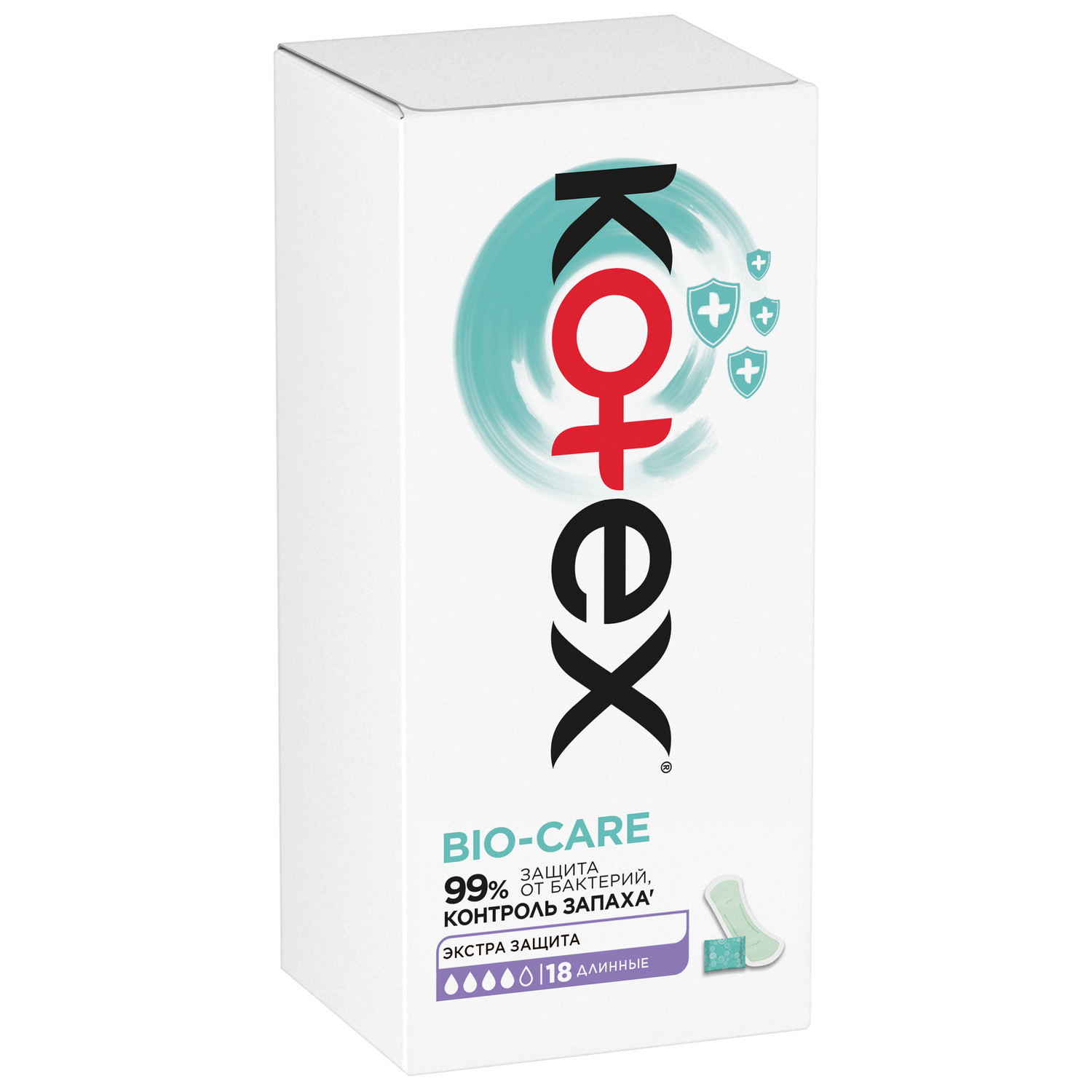 Прокладки ежедневные KOTEX Bio-Care Длинные 18шт - фото 3