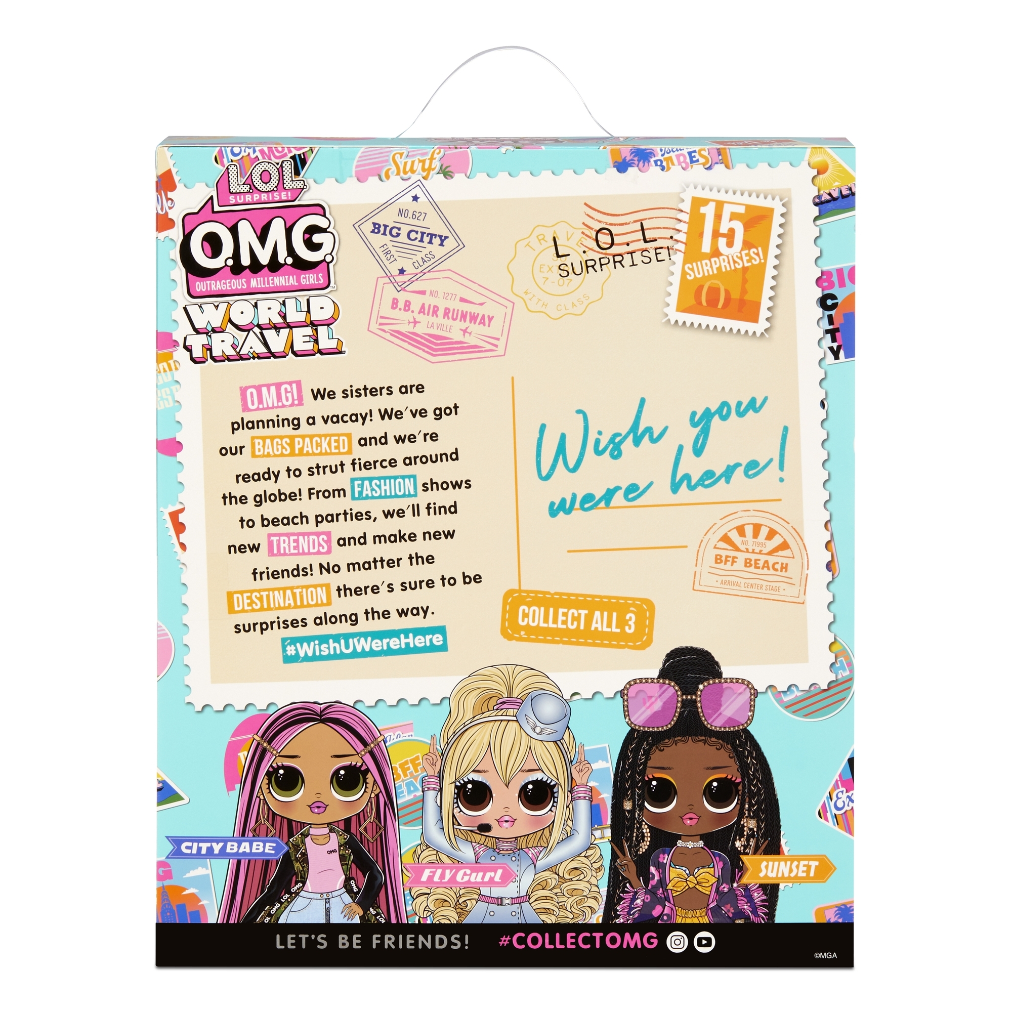 Кукла модельная L.O.L. Surprise! OMG Travel Doll Sunset 576570EUC - фото 9