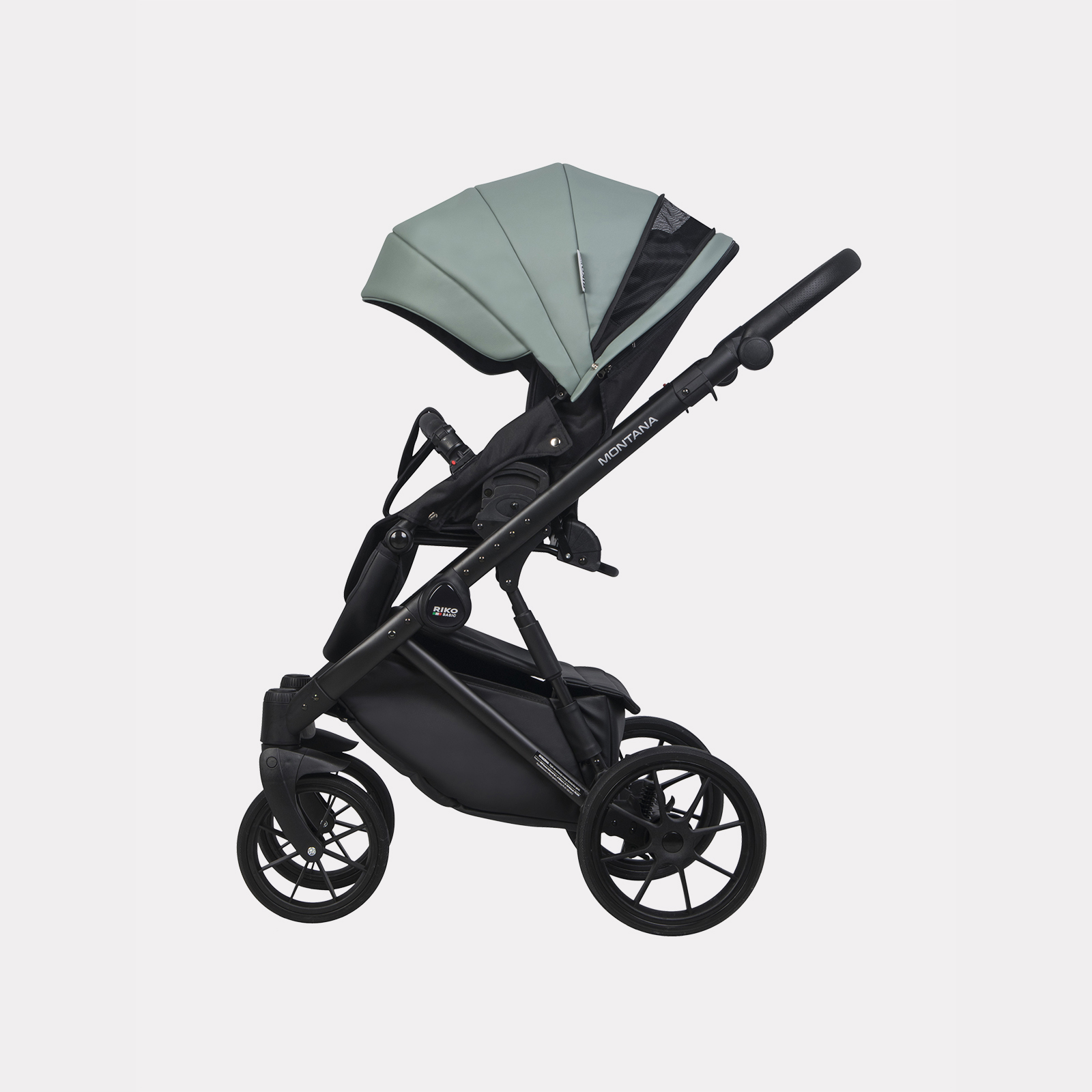 Коляска 3в1 Riko Basic Montana Ecco зеленый - фото 9