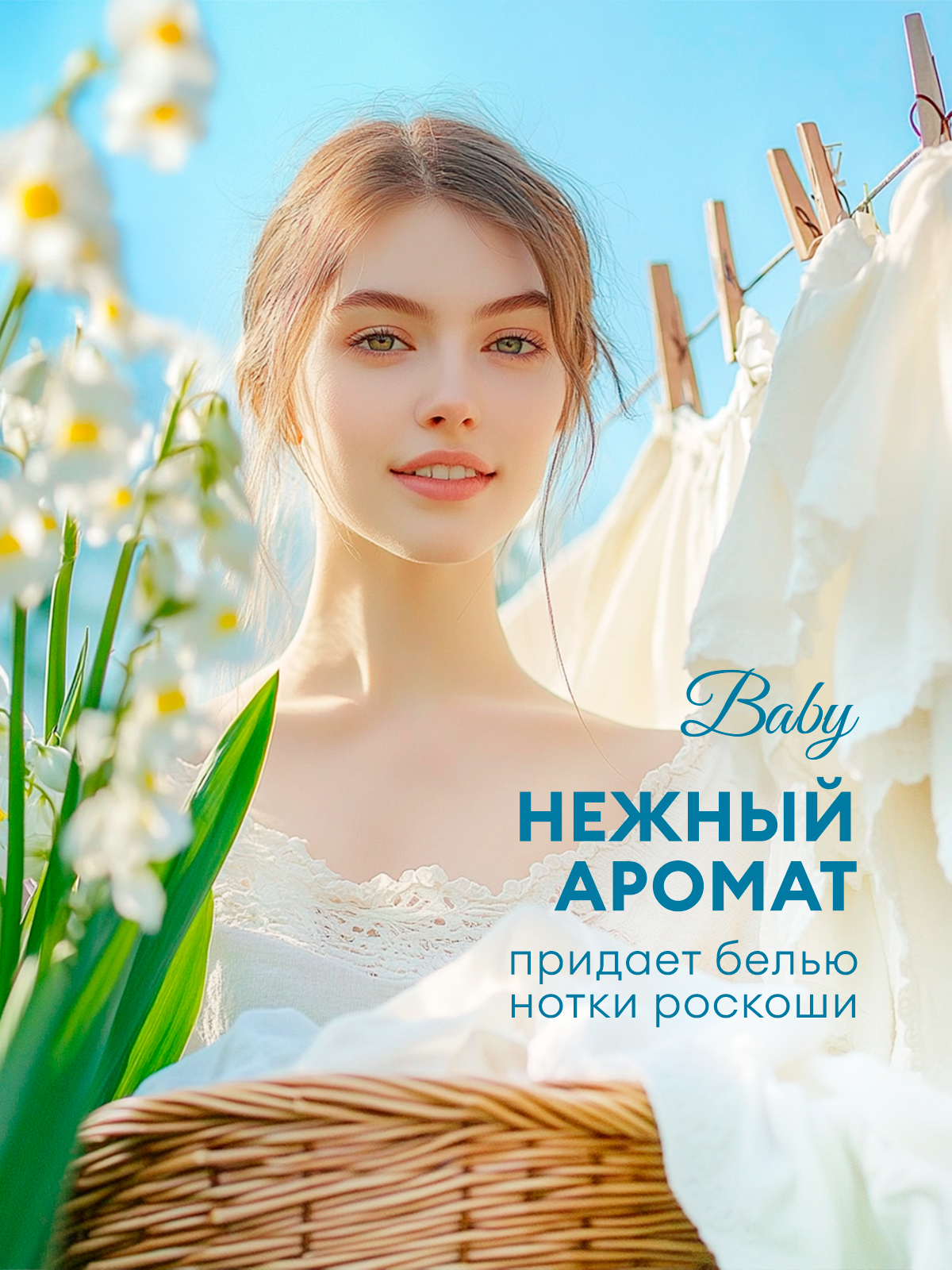 Кондиционер для белья GraSS EVA baby концентрированный детский - фото 7