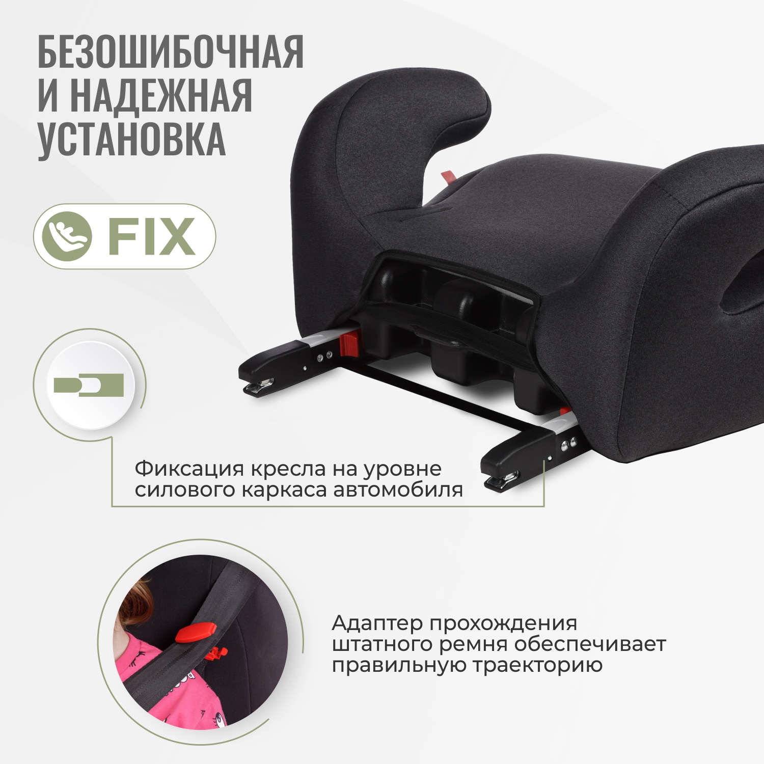 Автокресло SmartTravel Trust fix 3 (22-36 кг) - фото 4