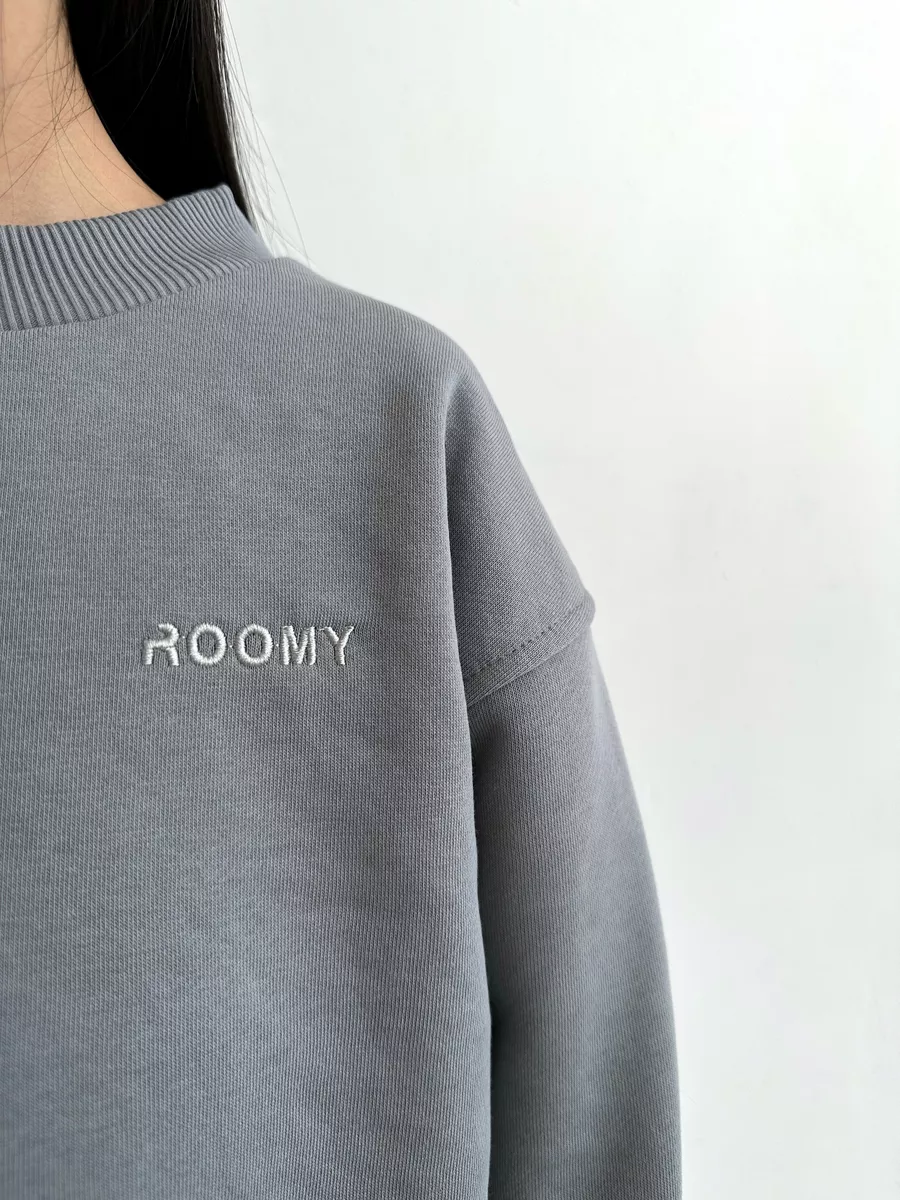 Свитшот ROOMY ESSENCE COMFYsw/grey - фото 7