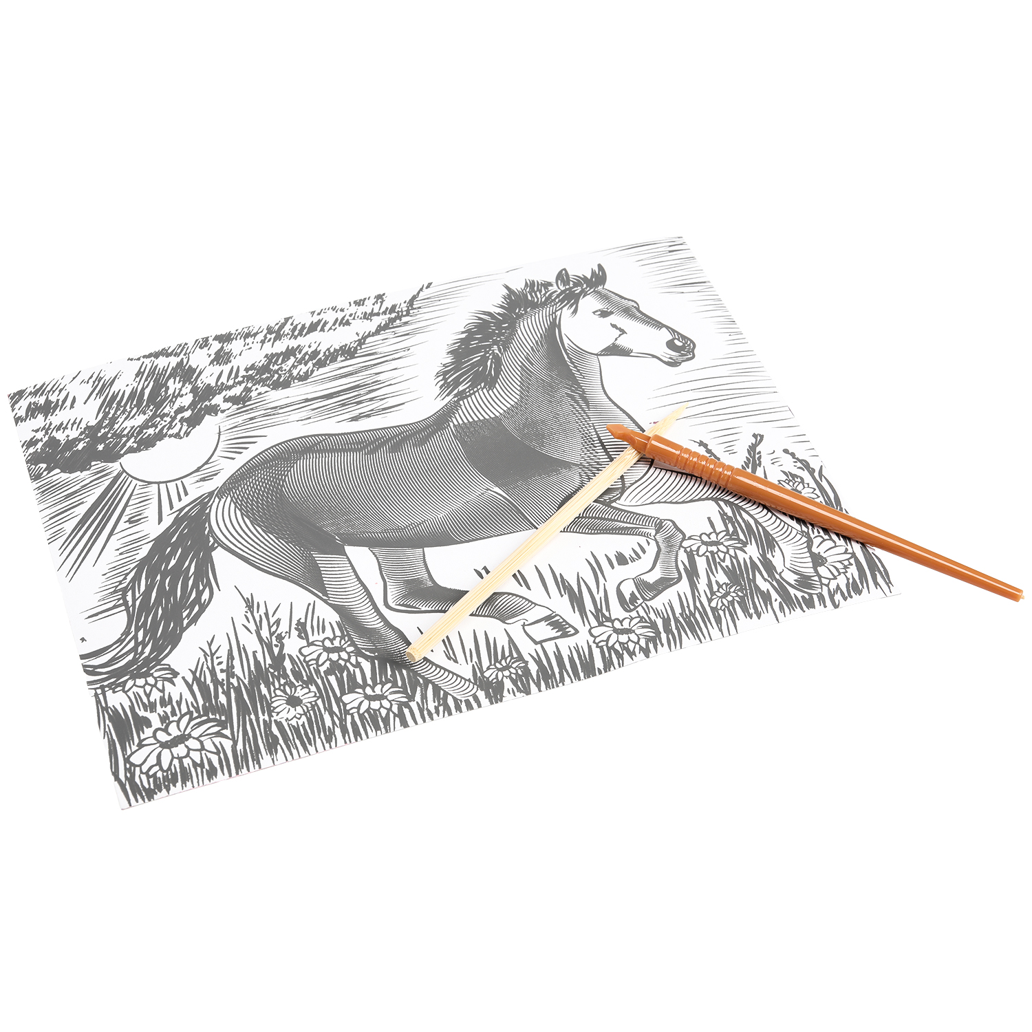 Гравюра Multiart Лошадь - фото 2