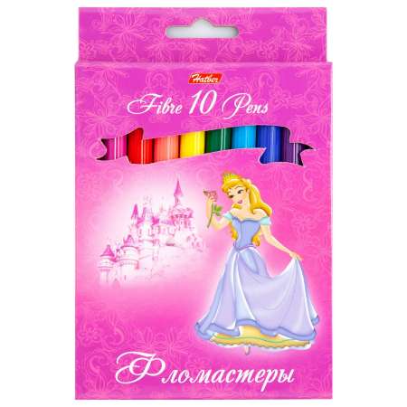 Фломастеры Hatber 10 цв.