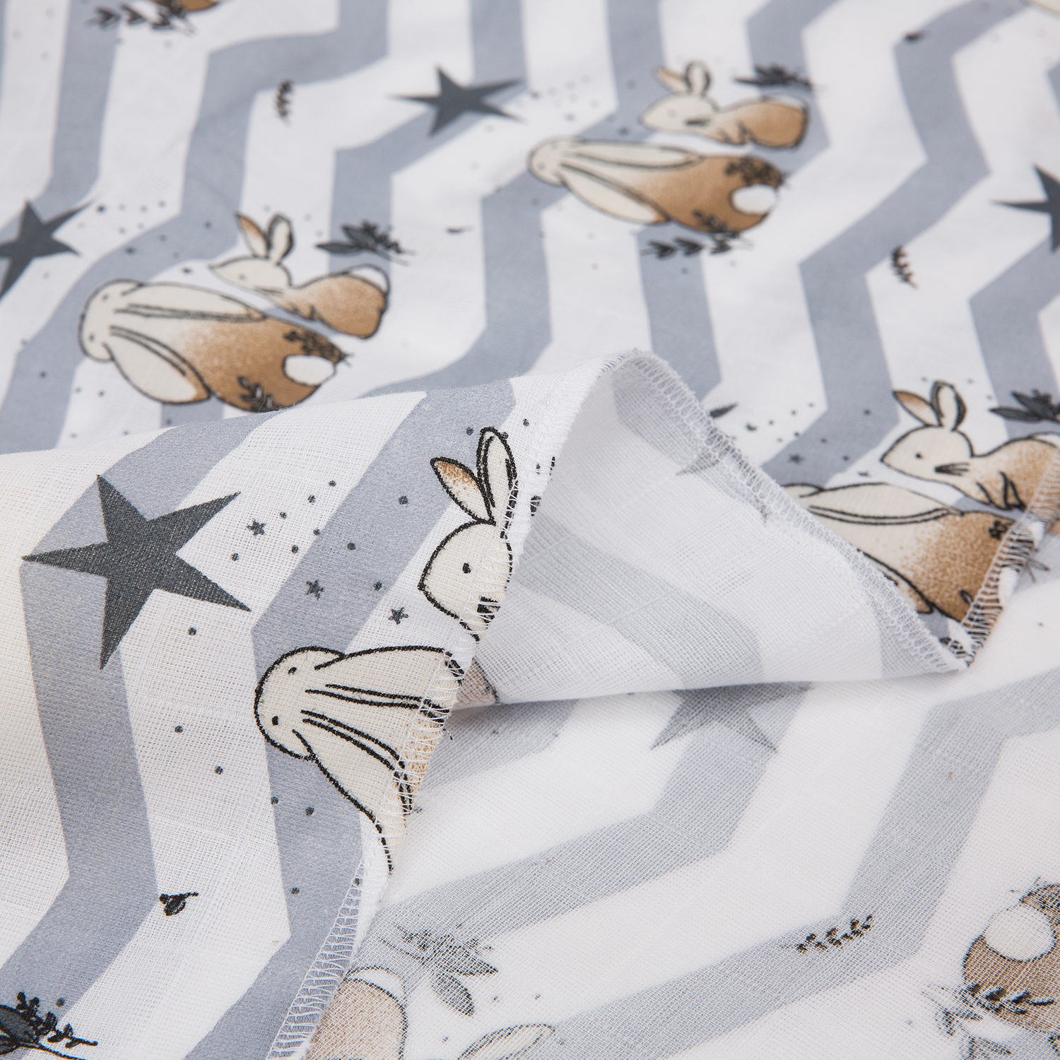 Пелёнка inlovery муслин 130x90 см 2 шт. - фото 19