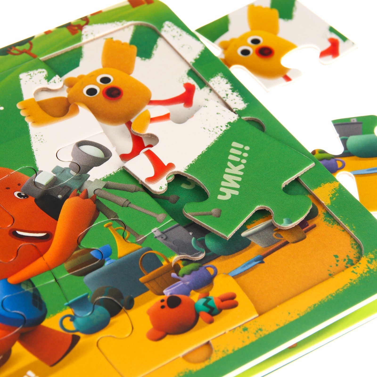 Книга картонная Ми-ми-мишки с пазлами Фотоохота 12 стр - фото 9