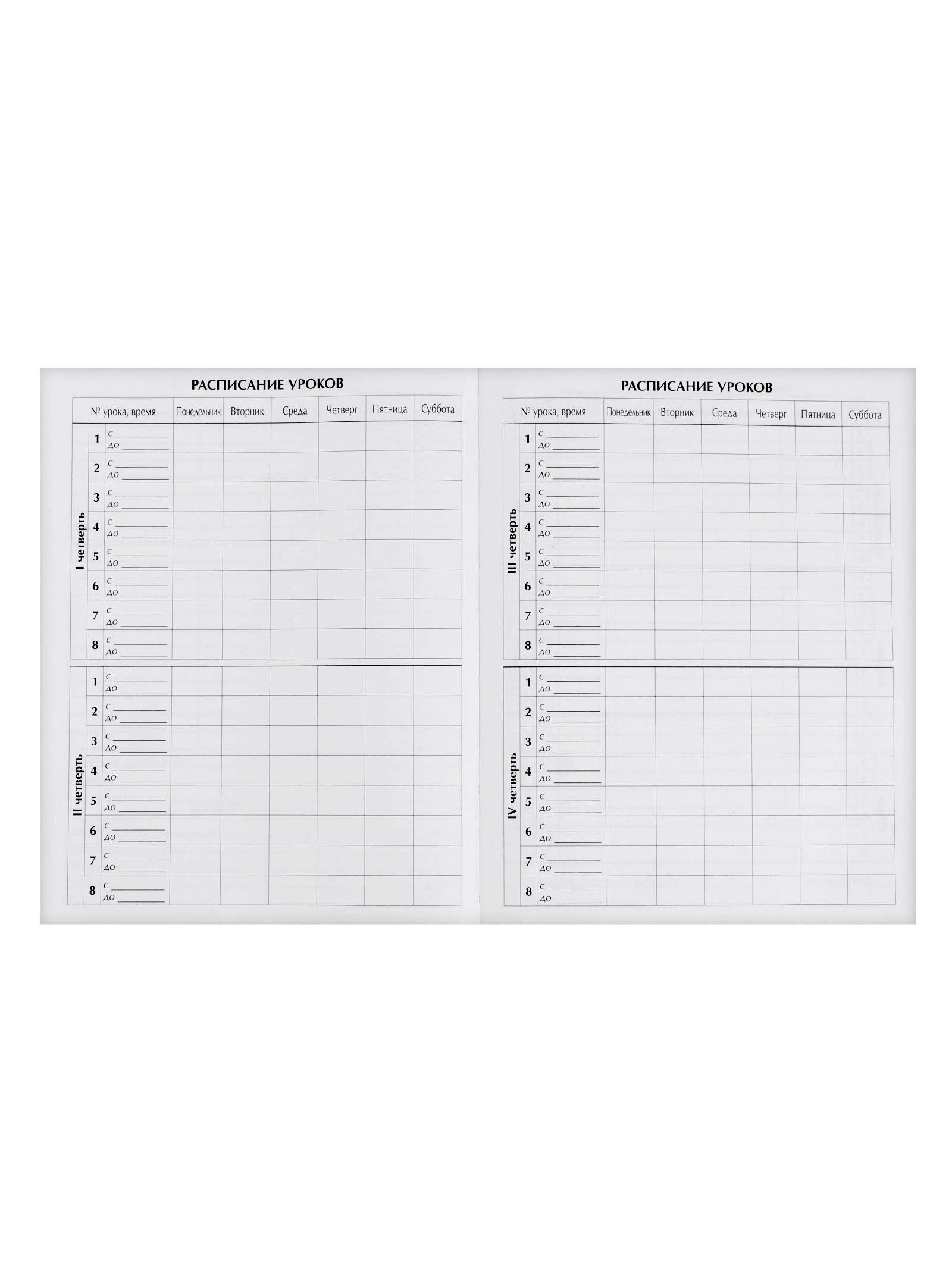 Дневник Calligrata обл 1-4кл, мат/лам, ВЫБ ЛАК, 48л, Calligrata "Аниме. Школьница" - фото 7