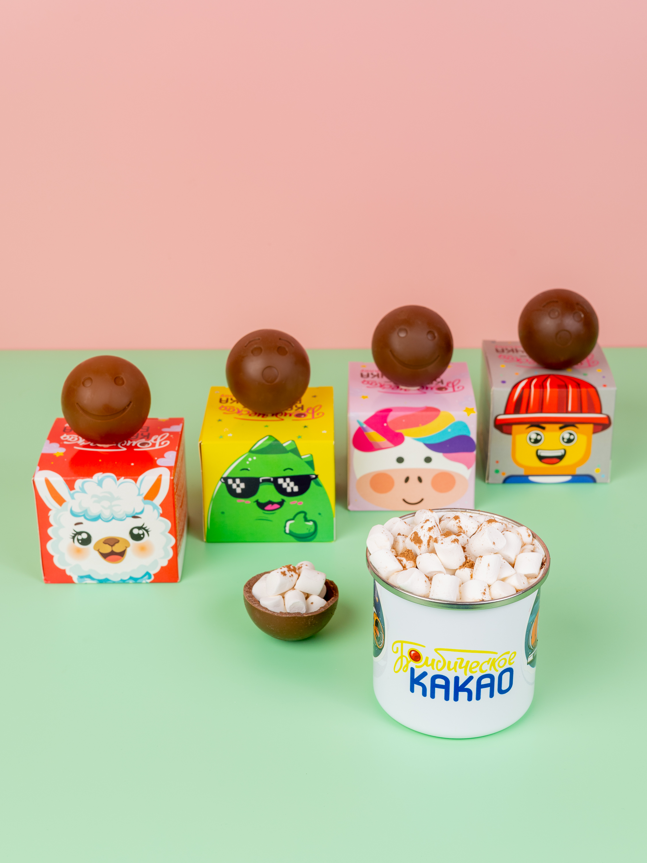 Шоколадные бомбочки Бомбическое какао набор 6 шт - фото 4