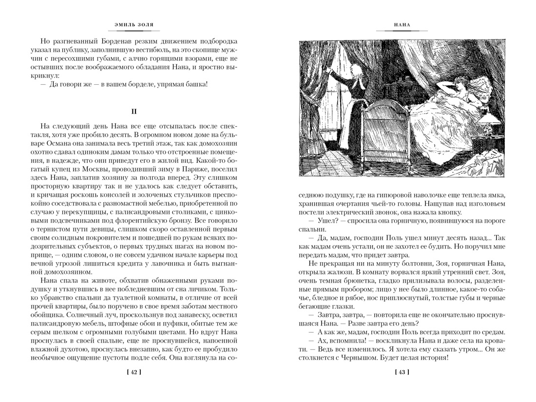 Книга АЗБУКА ИЛБК. Золя Э. Нана. Земля (с илл.) - фото 14