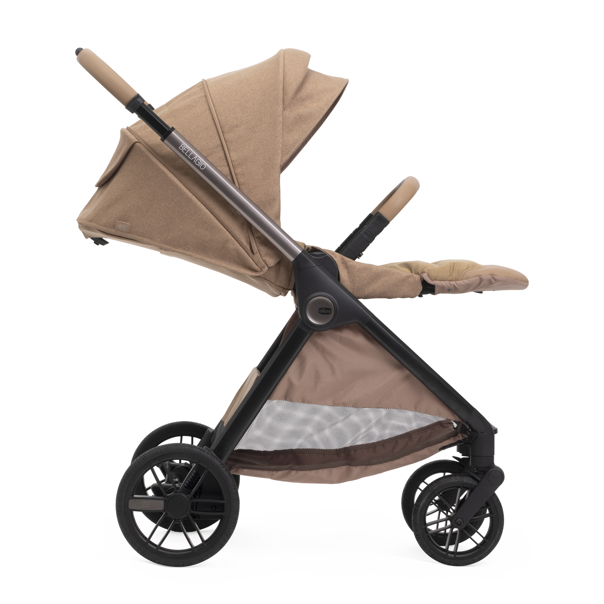 Коляска прогулочная Chicco коричневый - фото 12