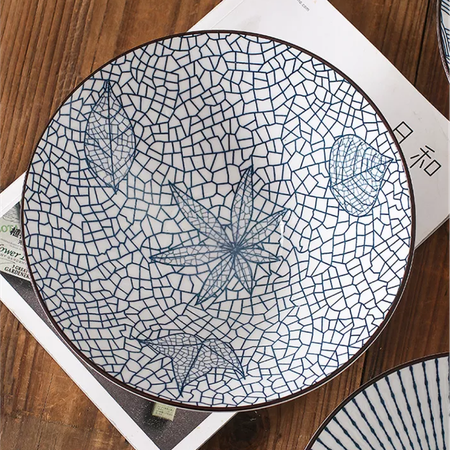 Тарелка бульонница керамическая для супа ZDK Homium Japanese Collection D20 см 1 шт