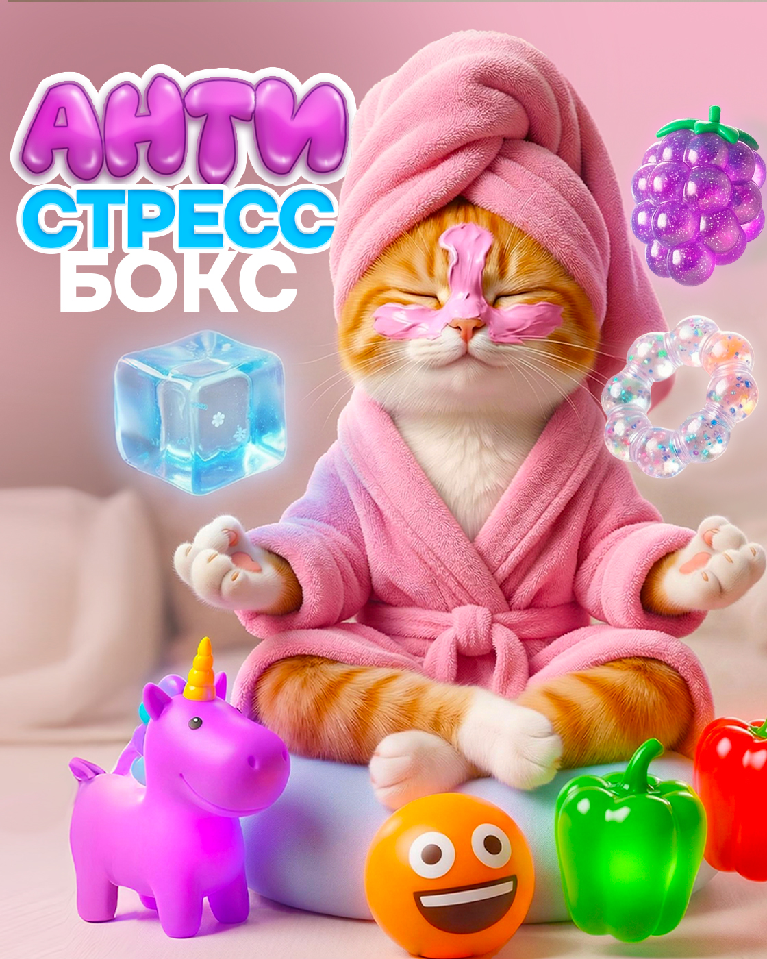 Игрушка-антистресс Крутой Замес 6 игрушек - фото 1