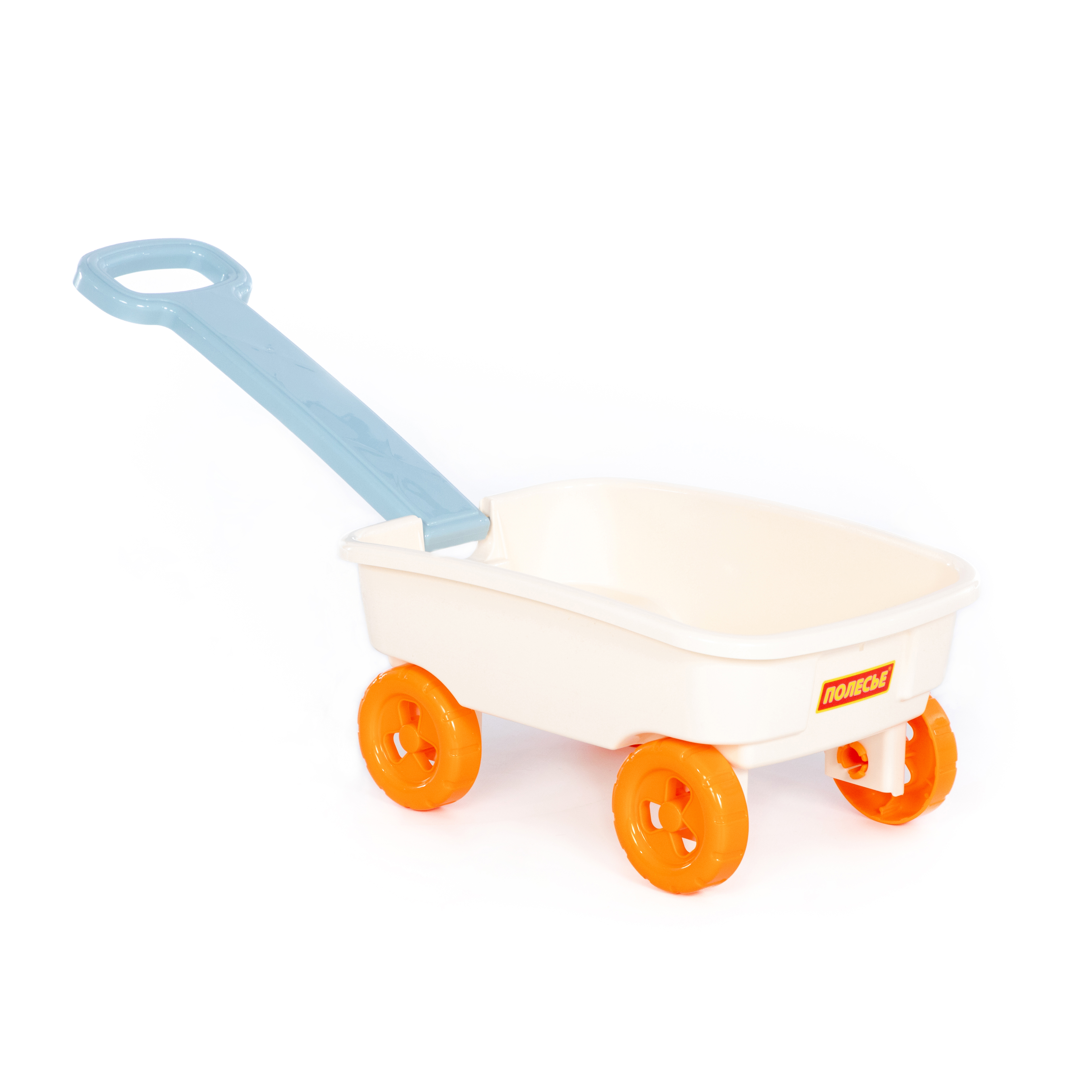 Тележка Полесье с ручкой 1 предм. - фото 5